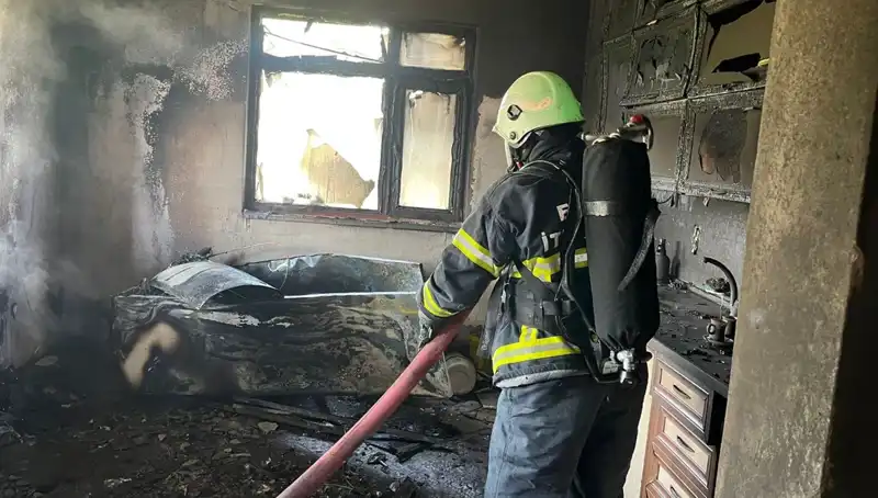 : Yangın Mutfağı Kül Etti: Şehrin Merkezinde Korkutan Olay