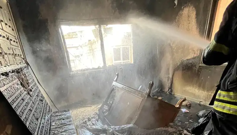 Mersin'de Apartman Dairesinde Korkutan Yangın: Olay Anı ve Sonrası