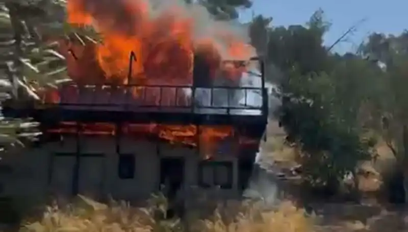 Bodrum'da Alarma Geçiren Yangın: Ekipler Zamanla Yarıştı