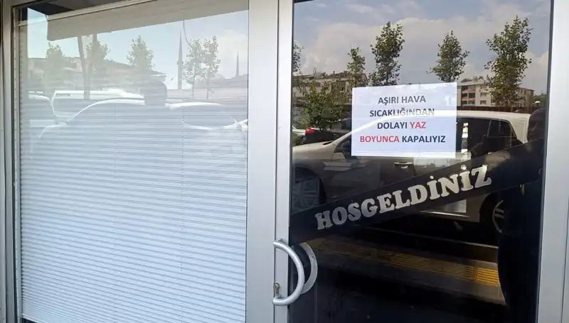 Afrika Sıcakları Türkiye Esnafını Vurdu: Yaz Boyu Dükkanlar Kapandı