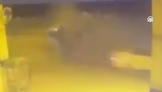 Gaziantep'te Kafa Kafaya Çarpışma! Feci Kaza Anbean Kamerada Kaydedildi