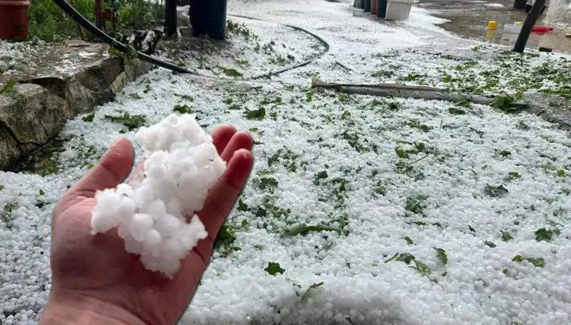 Haziran Ayında Dolu İle Gelen Beyaz Sürpriz: Şehirler Nasıl Değişti?