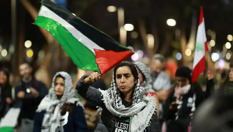 Meksika'da İsrail'in Gazze Saldırılarına Karşı Büyük Protesto Gösterisi Düzenlendi