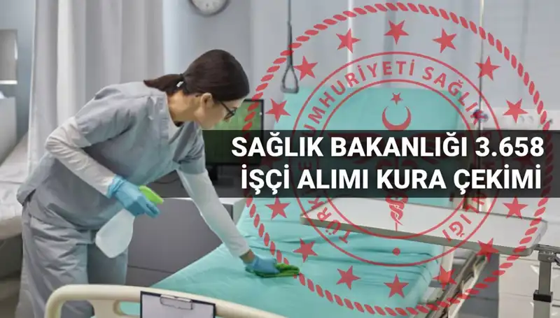 2025 Sağlık Bakanlığı Kura Tarihleri Açıklandı: 3.658 İşçi Alımı Süreci