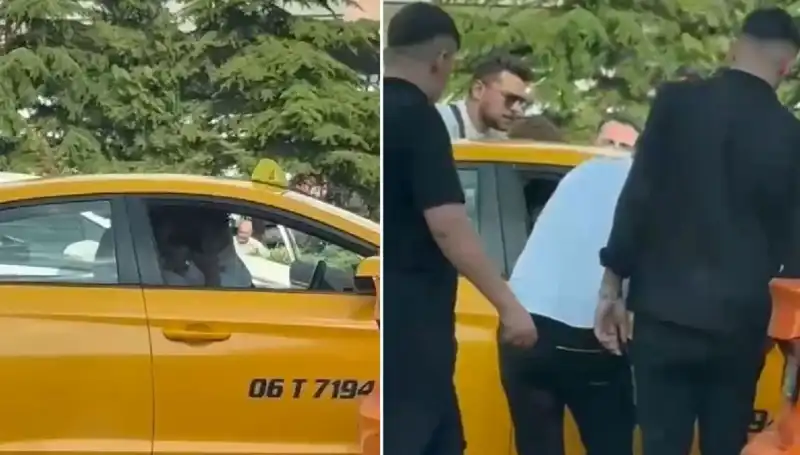 Trafikte Gerginlik: Taksi Şoförüne Yumruk Atan Sürücü Yakalandı